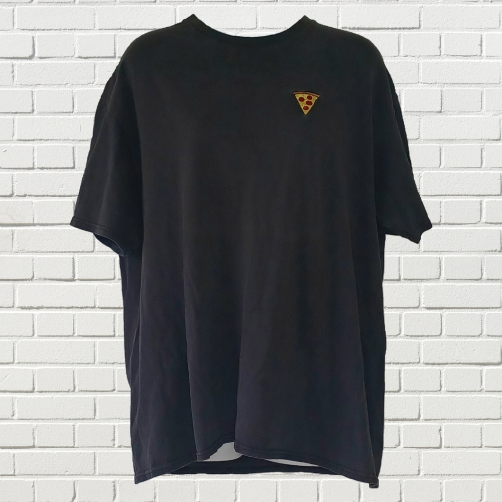 Pepperoni Pizza Embroidered Tee by Spencer's